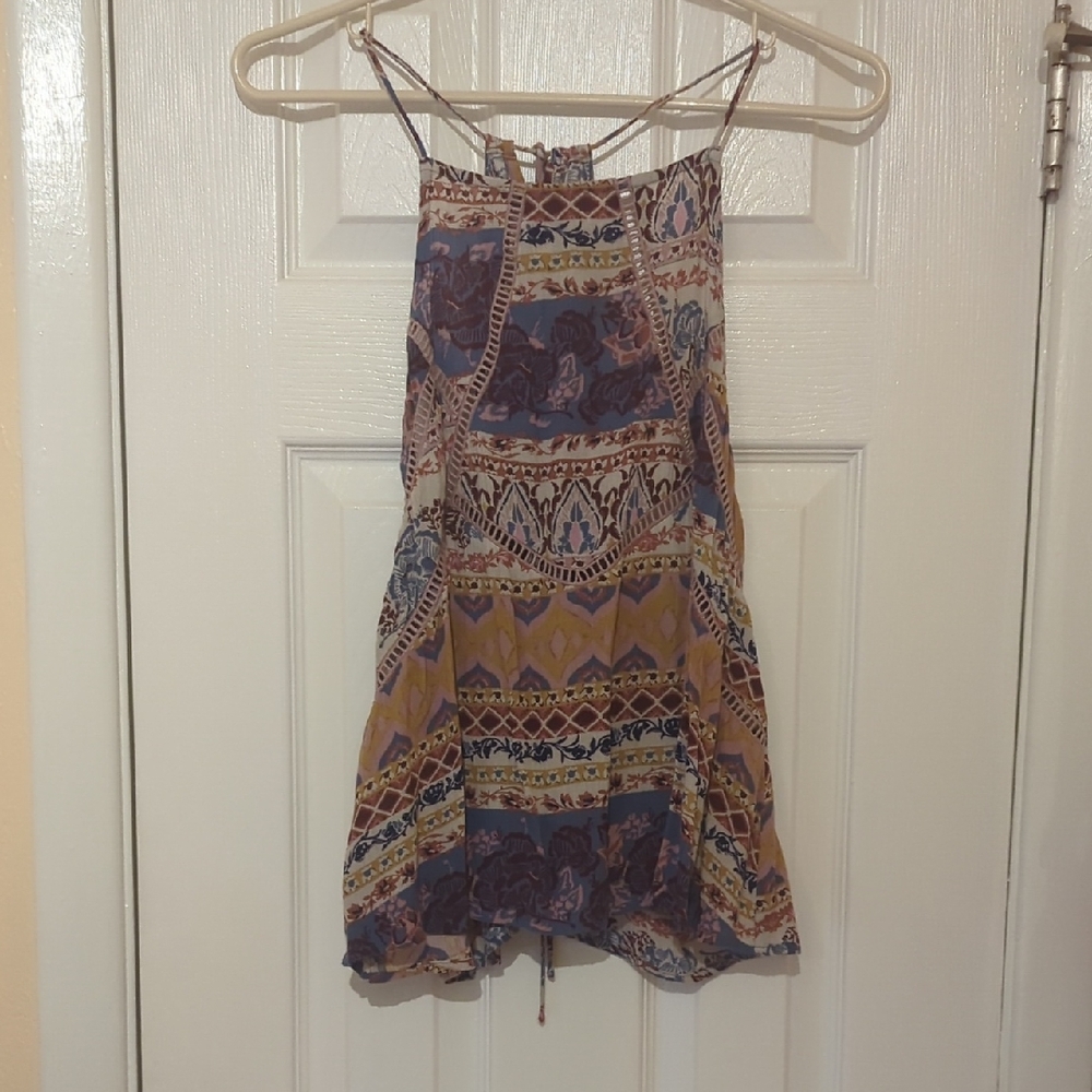 O'Neill boho tank halter top med